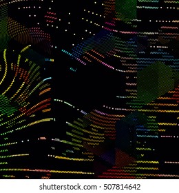 abstract vector background-Dot Graphics