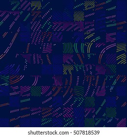 abstract vector background-Dot Graphics