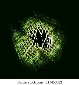 abstract vector background-Dot Graphics