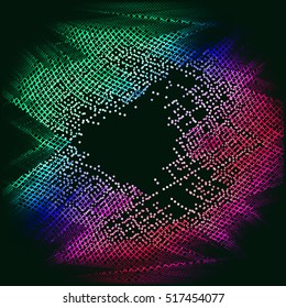 abstract vector background-Dot Graphics