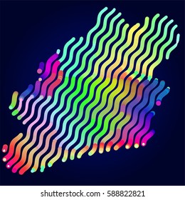 abstract vector background-Dot Graphics