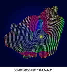 abstract vector background-Dot Graphics