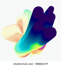 abstract vector background-Dot Graphics