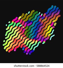abstract vector background-Dot Graphics