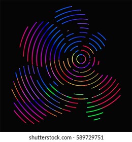 abstract vector background-Dot Graphics