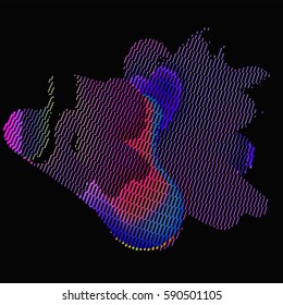 abstract vector background-Dot Graphics