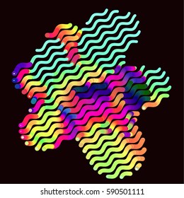 abstract vector background-Dot Graphics