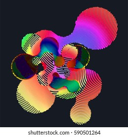 abstract vector background-Dot Graphics