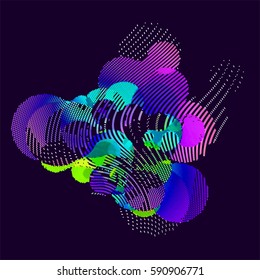 abstract vector background-Dot Graphics