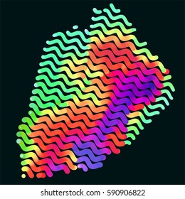 abstract vector background-Dot Graphics