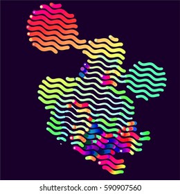 abstract vector background-Dot Graphics