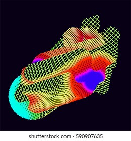 abstract vector background-Dot Graphics