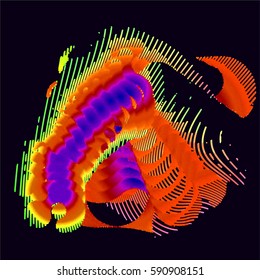 abstract vector background-Dot Graphics