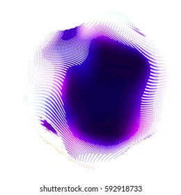 abstract vector background-Dot Graphics