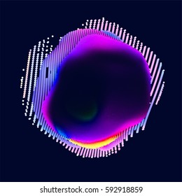 abstract vector background-Dot Graphics