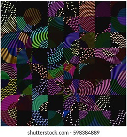 abstract vector background-Dot Graphics