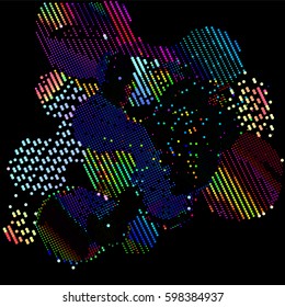 abstract vector background-Dot Graphics