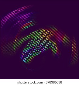 abstract vector background-Dot Graphics