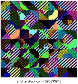 abstract vector background-Dot Graphics