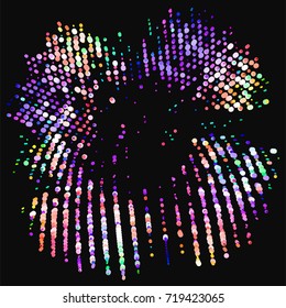 abstract vector background-Dot Graphics