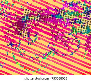 abstract vector background-Dot Graphics 