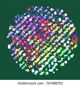 abstract vector background-Dot Graphics