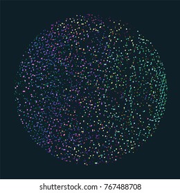 abstract vector background-Dot Graphics