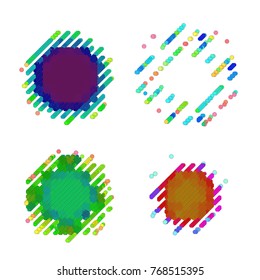 abstract vector background-Dot Graphics 
