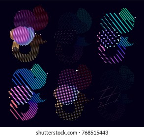 abstract vector background-Dot Graphics 
