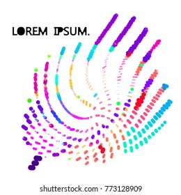 abstract vector background-Dot Graphics
