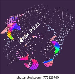 abstract vector background-Dot Graphics
