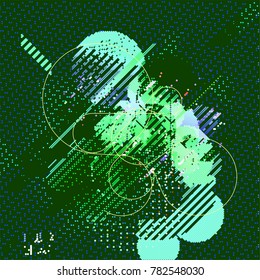 abstract vector background-Dot Graphics  