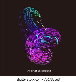 abstract vector background-Dot Graphics
