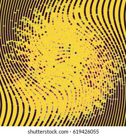 abstract vector background-Dot Graphics. Applicable for Covers, Placards, Posters, Flyers and Banner Designs. Vector illustration.