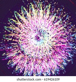 abstract vector background-Dot Graphics. Applicable for Covers, Placards, Posters, Flyers and Banner Designs. Vector illustration.