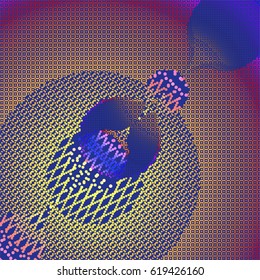 abstract vector background-Dot Graphics. Applicable for Covers, Placards, Posters, Flyers and Banner Designs. Vector illustration.