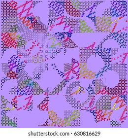 abstract vector background-Dot Graphics. Applicable for Covers, Placards, Posters, Flyers and Banner Designs. Vector illustration.