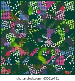 abstract vector background-Dot Graphics. Applicable for Covers, Placards, Posters, Flyers and Banner Designs. Vector illustration.