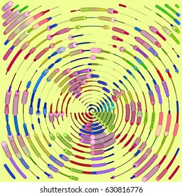 abstract vector background-Dot Graphics. Applicable for Covers, Placards, Posters, Flyers and Banner Designs. Vector illustration.