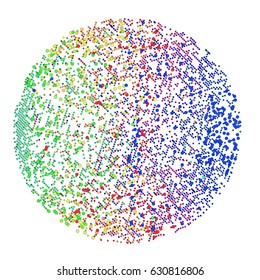 abstract vector background-Dot Graphics. Applicable for Covers, Placards, Posters, Flyers and Banner Designs. Vector illustration.