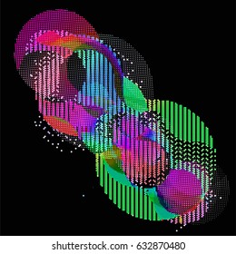 abstract vector background-Dot Graphics. Applicable for Covers, Placards, Posters, Flyers and Banner Designs. Vector illustration.
