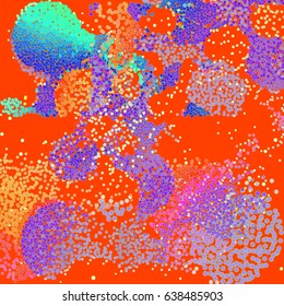 abstract vector background-Dot Graphics. Applicable for Covers, Placards, Posters, Flyers and Banner Designs. Vector illustration.