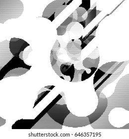 abstract vector background-Dot Graphics. Applicable for Covers, Placards, Posters, Flyers and Banner Designs. Vector illustration.