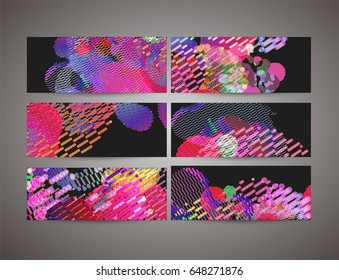 vetor abstrato fundo-gráficos de ponto. Aplicável para capas, cartazes, cartazes, folhetos e desenhos de banner. Ilustração vetorial.