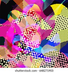 abstract vector background-Dot Graphics. Applicable for Covers, Placards, Posters, Flyers and Banner Designs. Vector illustration.