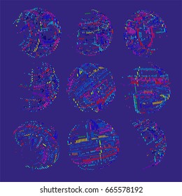 abstract vector background-Dot Graphics. Applicable for Covers, Placards, Posters, Flyers and Banner Designs. Vector illustration.