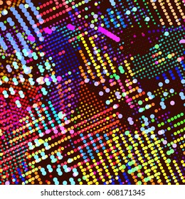 abstract vector background-Dot Graphics. Vector illustration.