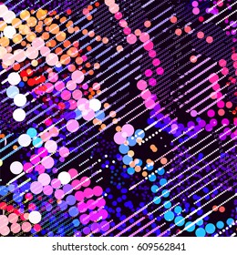 abstract vector background-Dot Graphics.Applicable for Covers, Placards, Posters, Flyers and Banner Designs. Vector illustration.