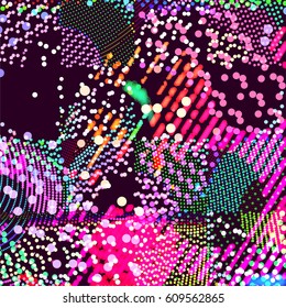 abstract vector background-Dot Graphics.Applicable for Covers, Placards, Posters, Flyers and Banner Designs. Vector illustration.