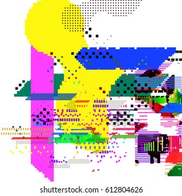 abstract vector background-Dot Graphics.Applicable for Covers, Placards, Posters, Flyers and Banner Designs. Vector illustration.